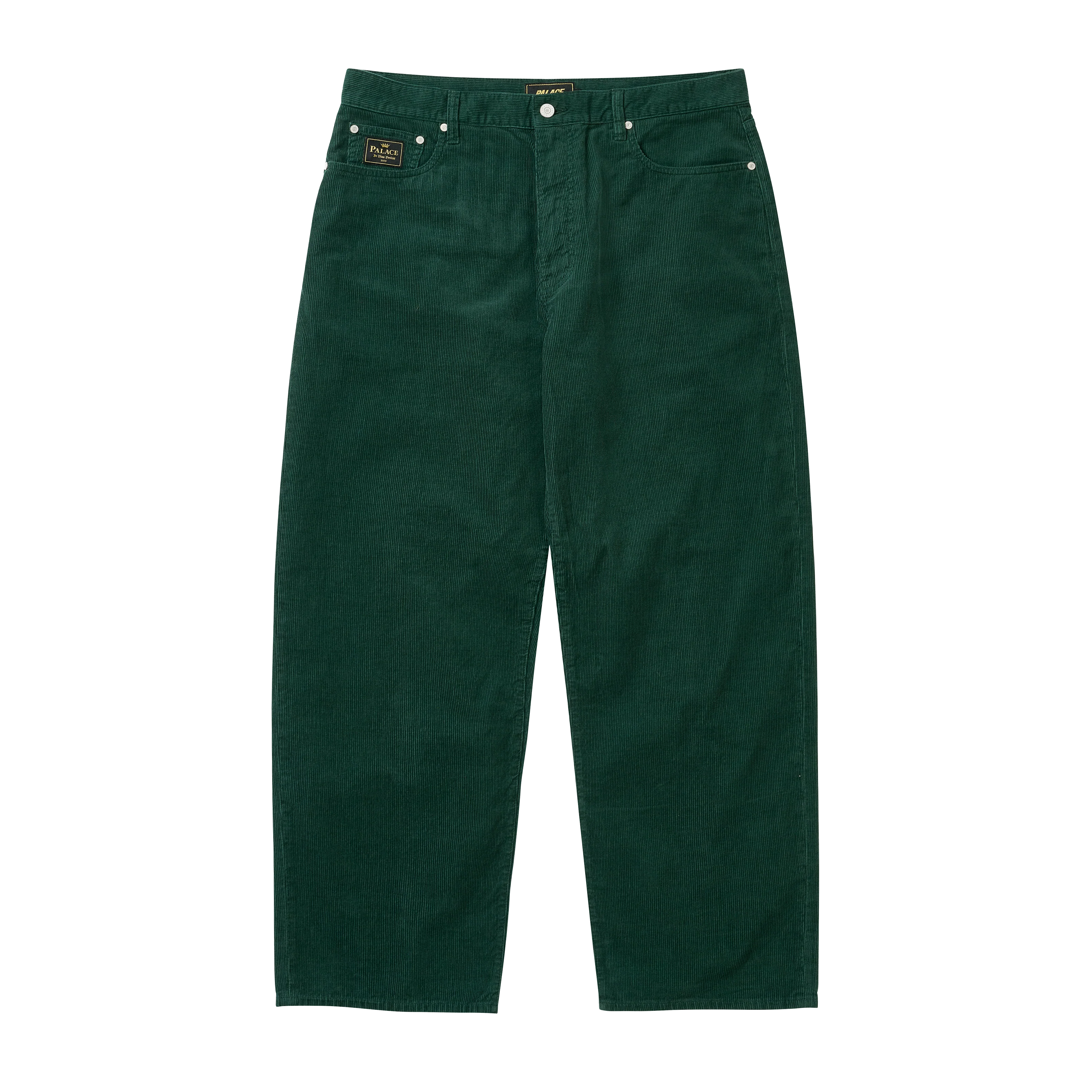 BAGGY CORD P90 JEAN GREEN