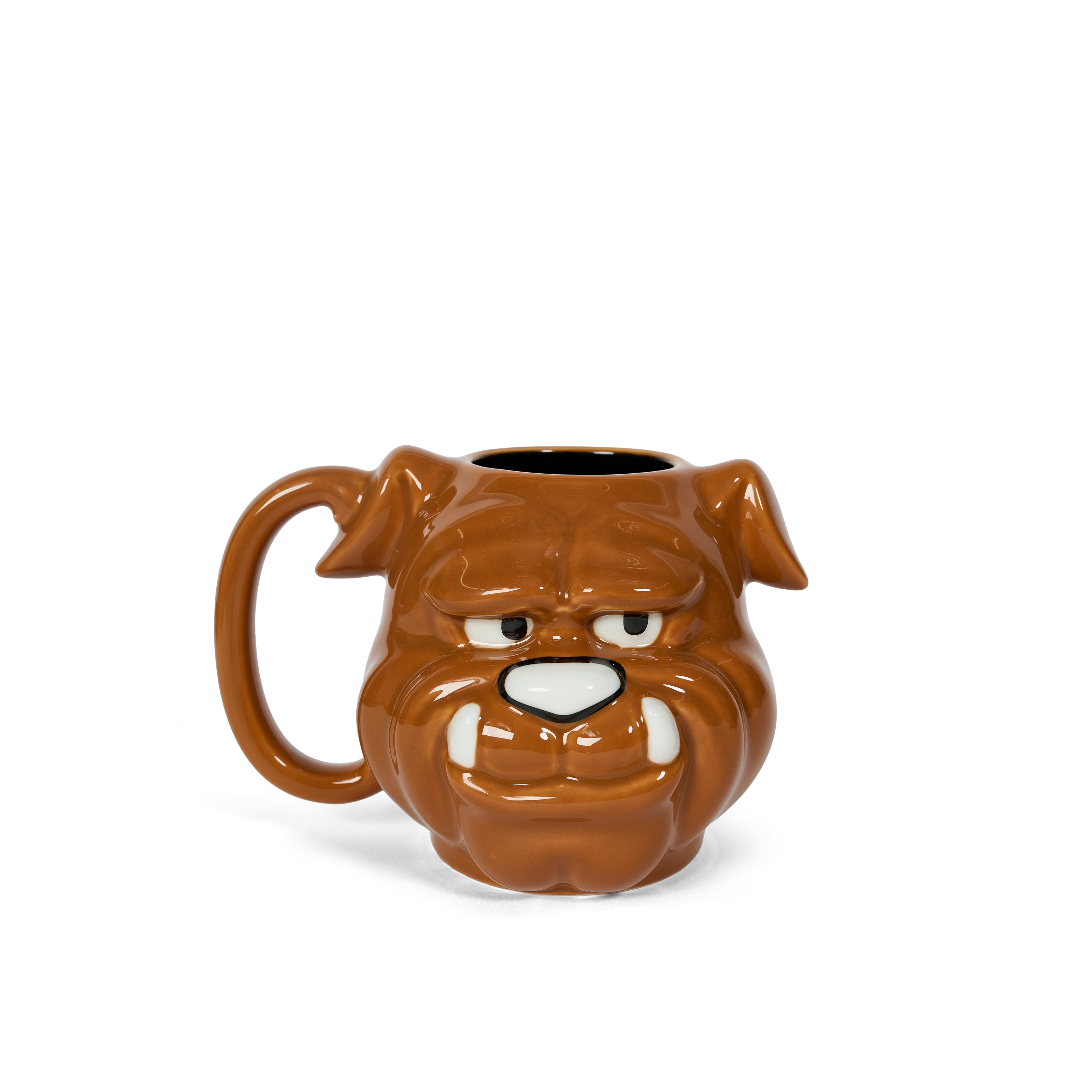 BULLDOG MUG BROWN