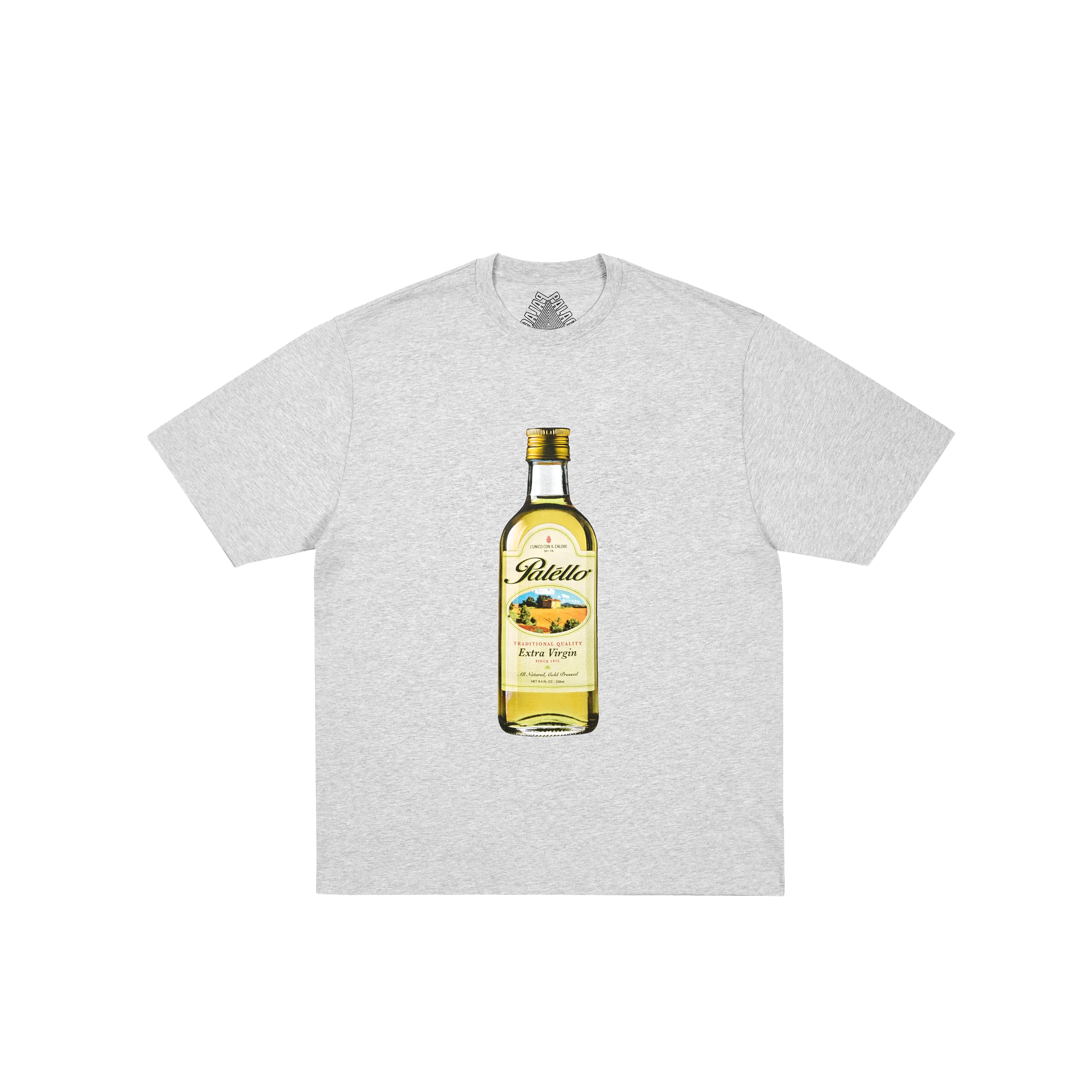 EXTRA VIRGIN T-SHIRT GREY MARL