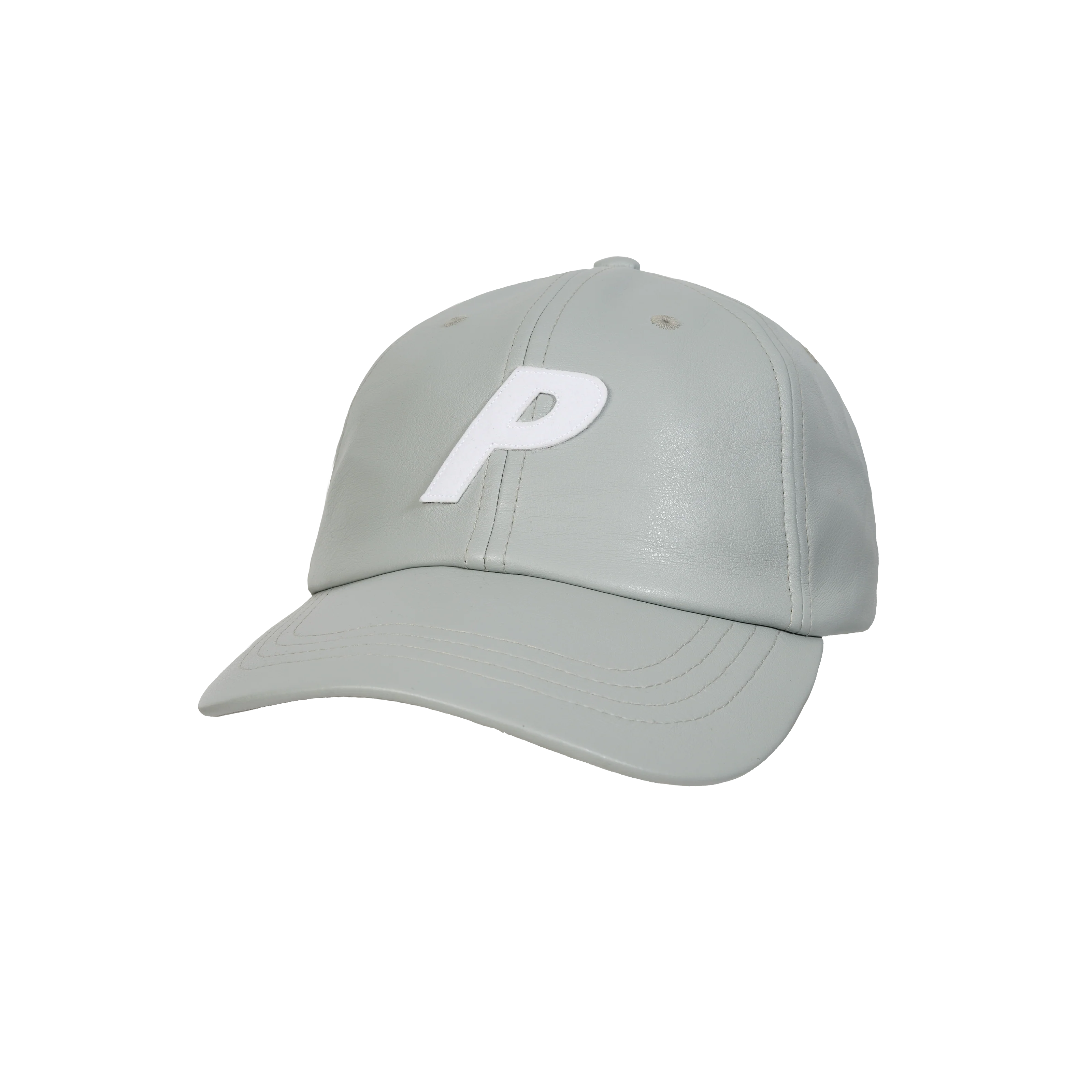FAUX LEATHER P 6-PANEL GREY