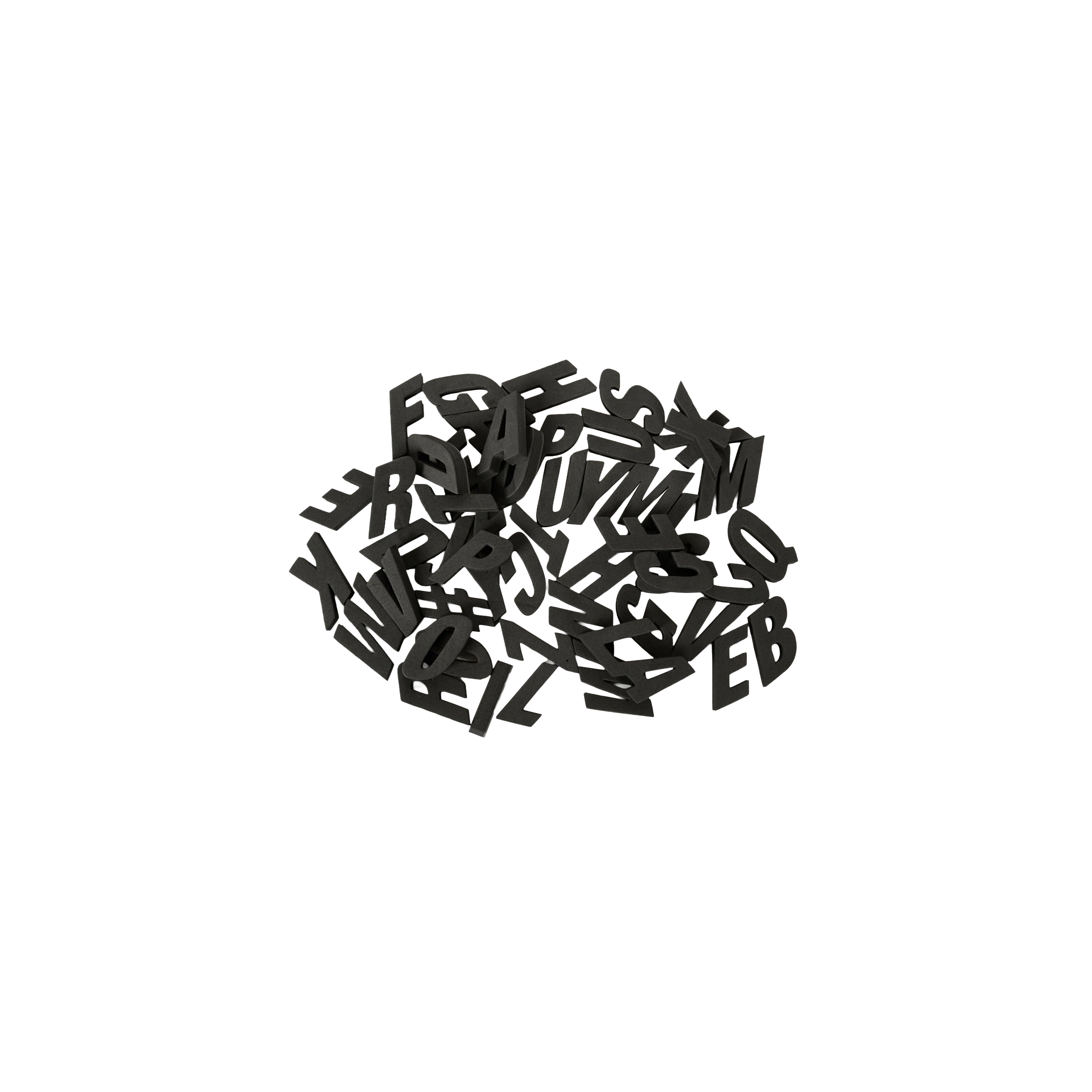 PALACE ALPHABET FRIDGE MAGNETS BLACK