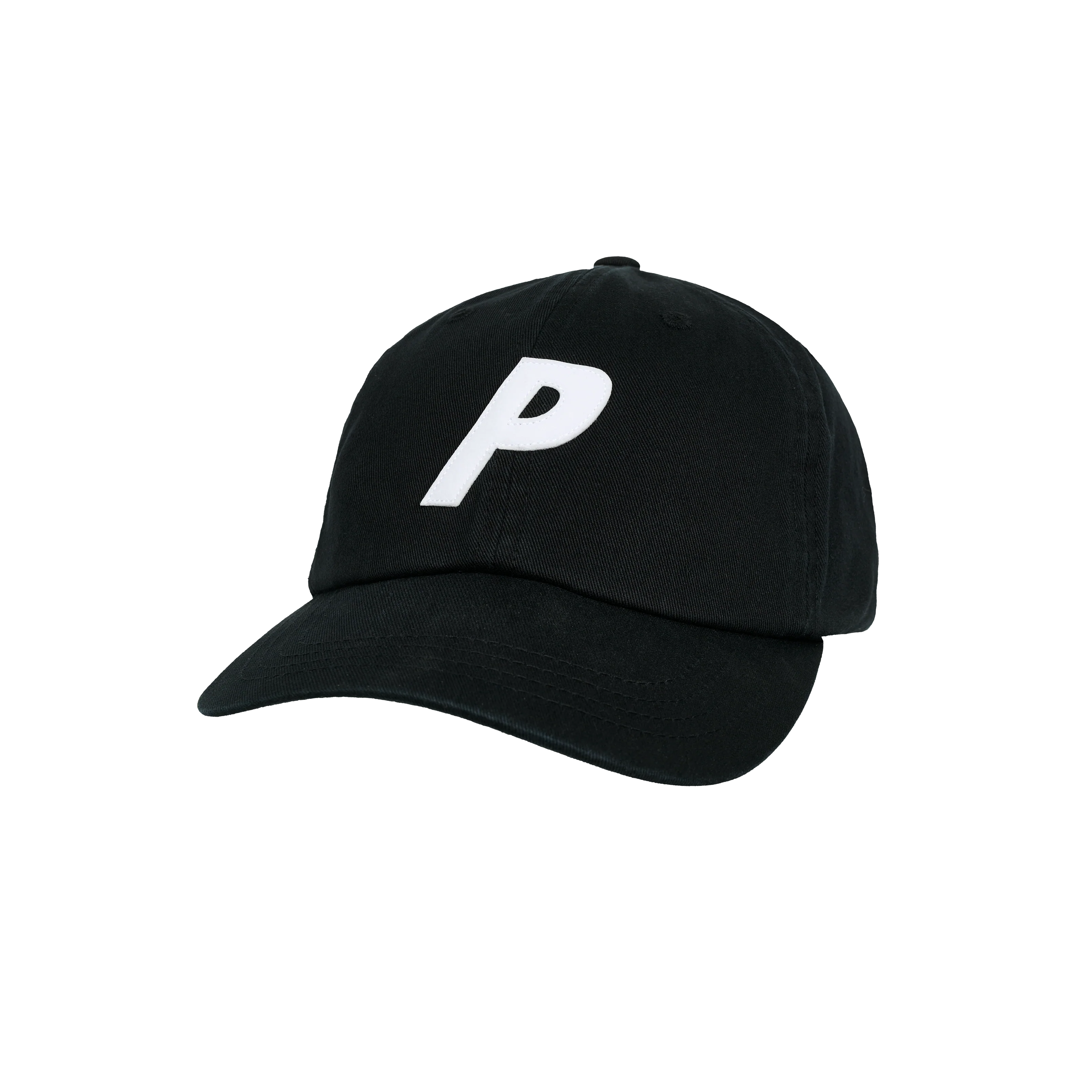 P 6-PANEL BLACK