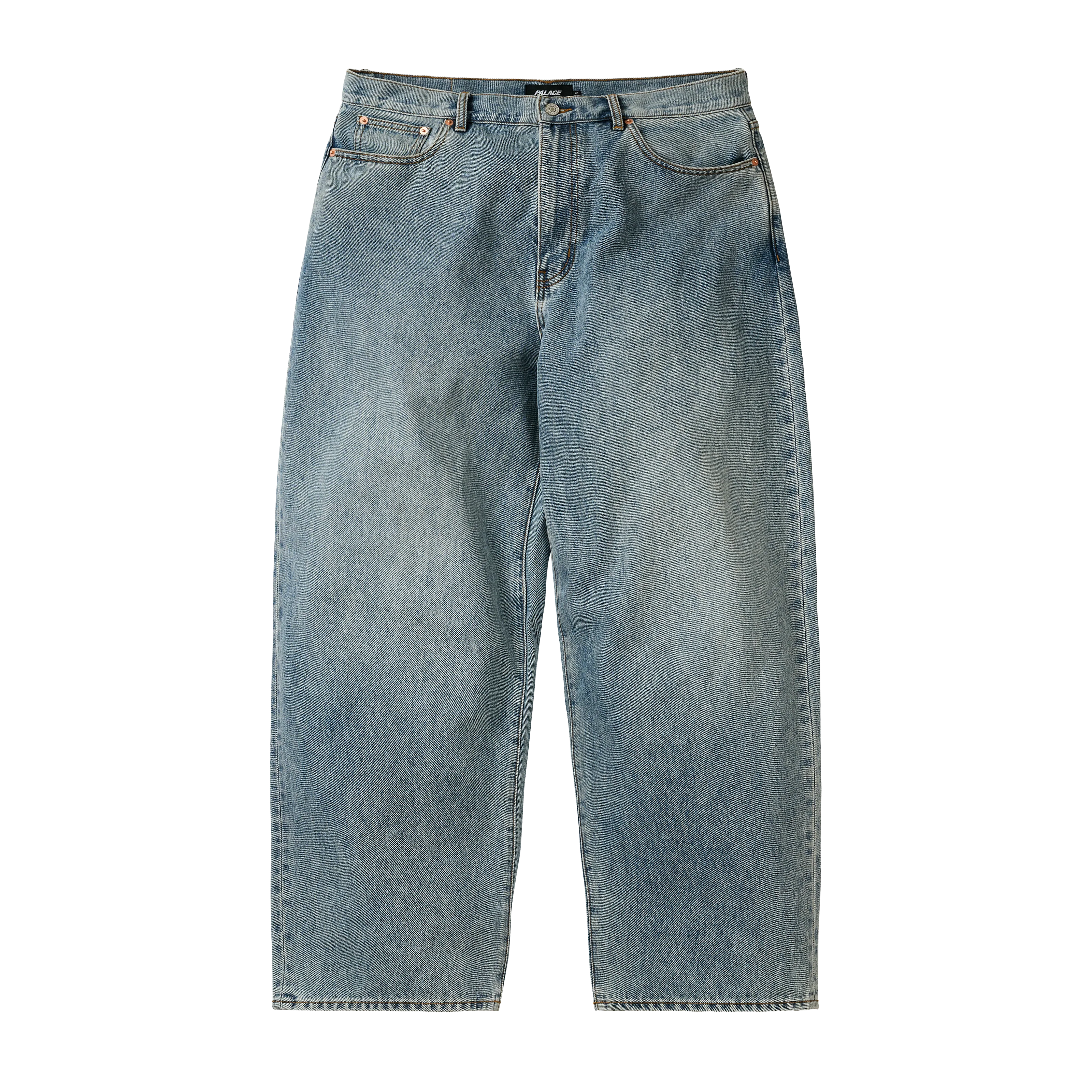 P90 BAGGY JEAN LIGHT STONEWASH