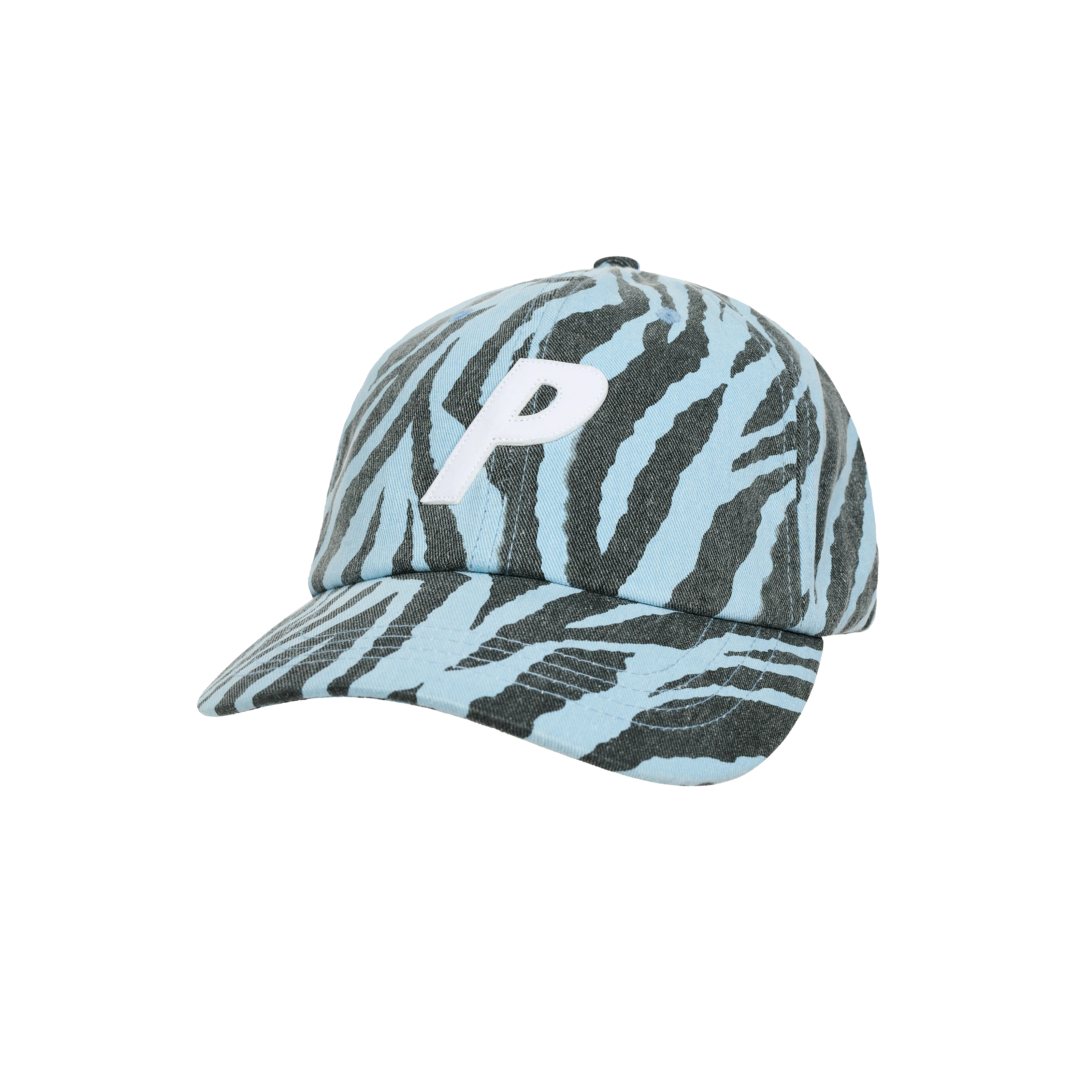 P 6-PANEL TIGER BLUE
