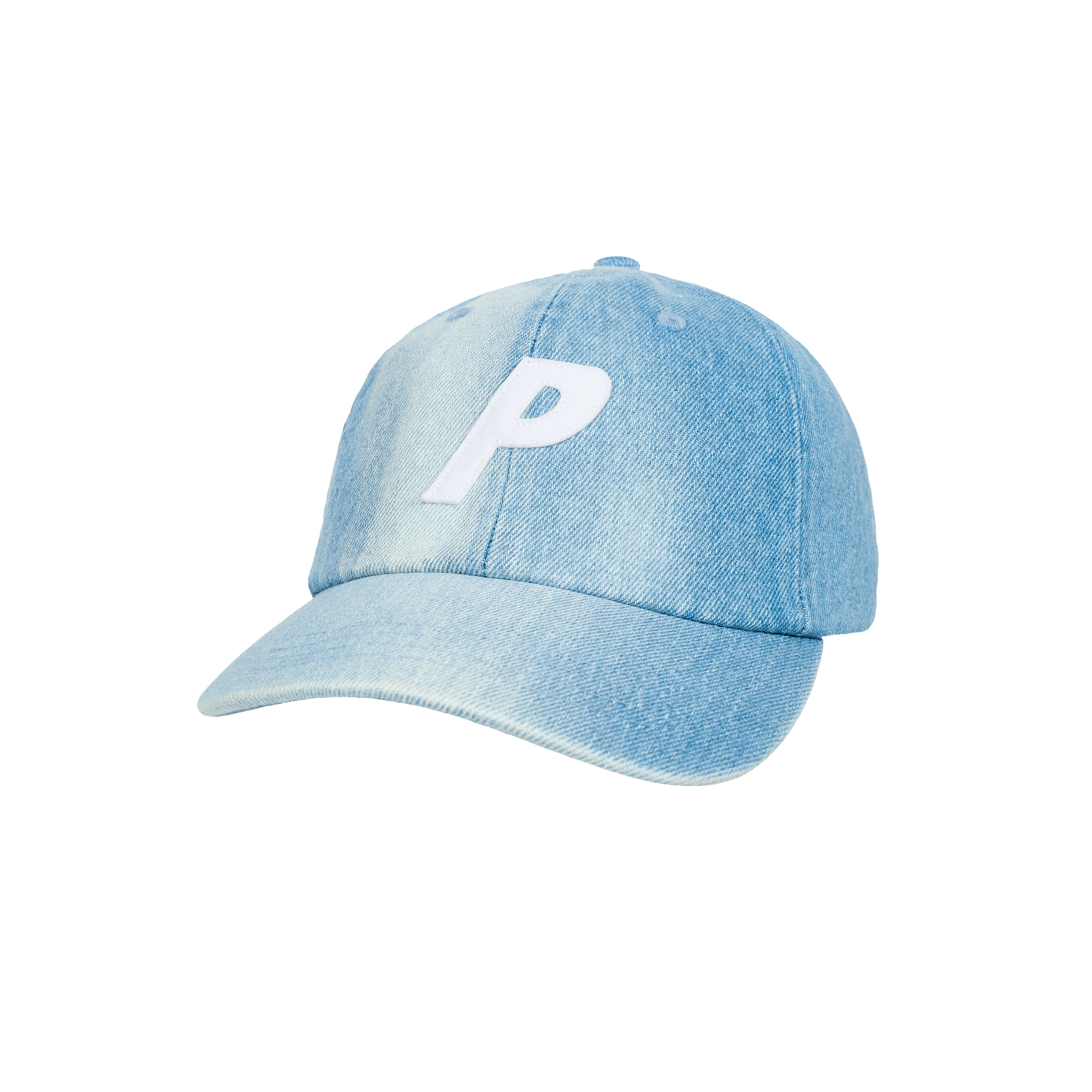 BLEACHED DENIM P 6-PANEL STONEWASH