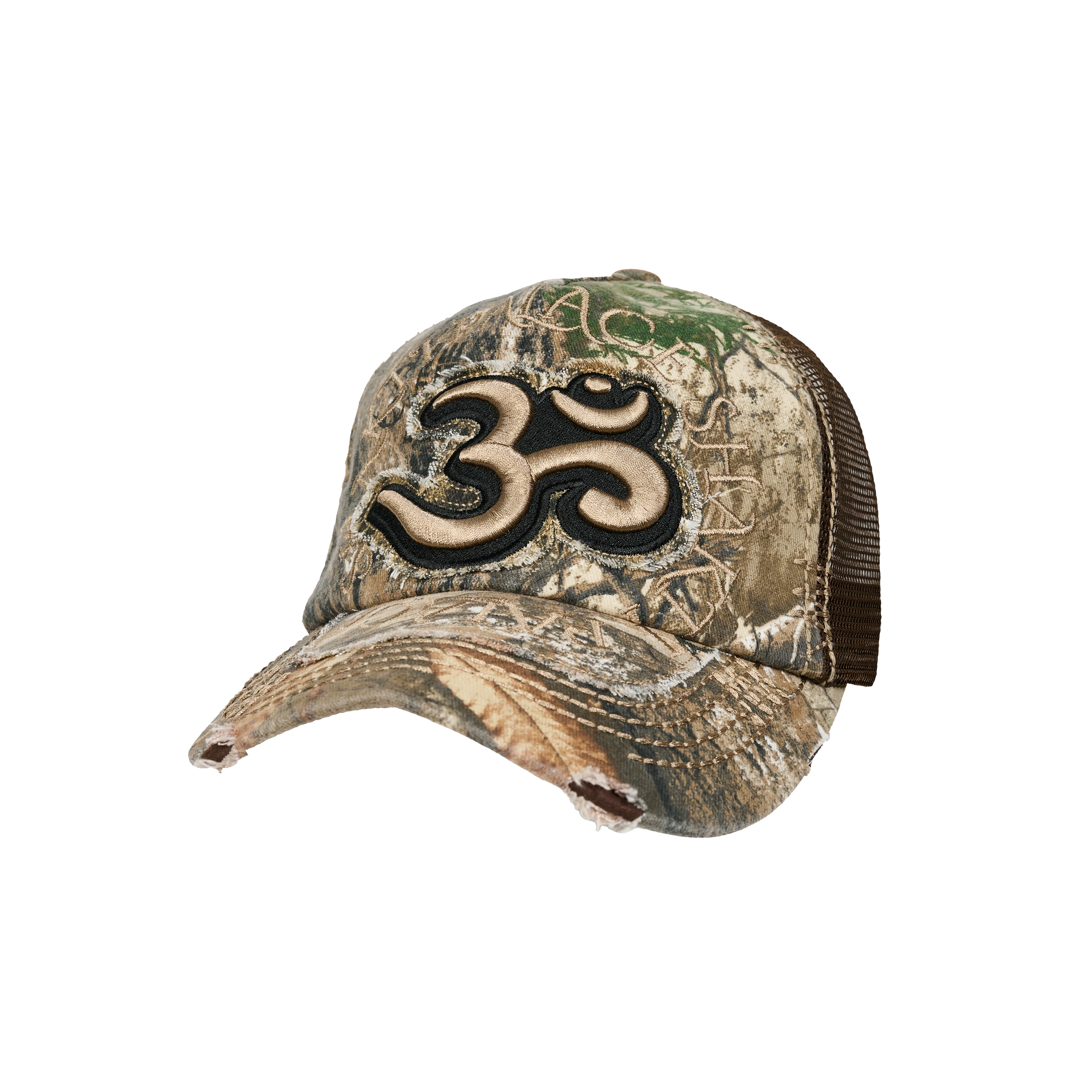 OM DISTRESSED TRUCKER REALTREE EDGE