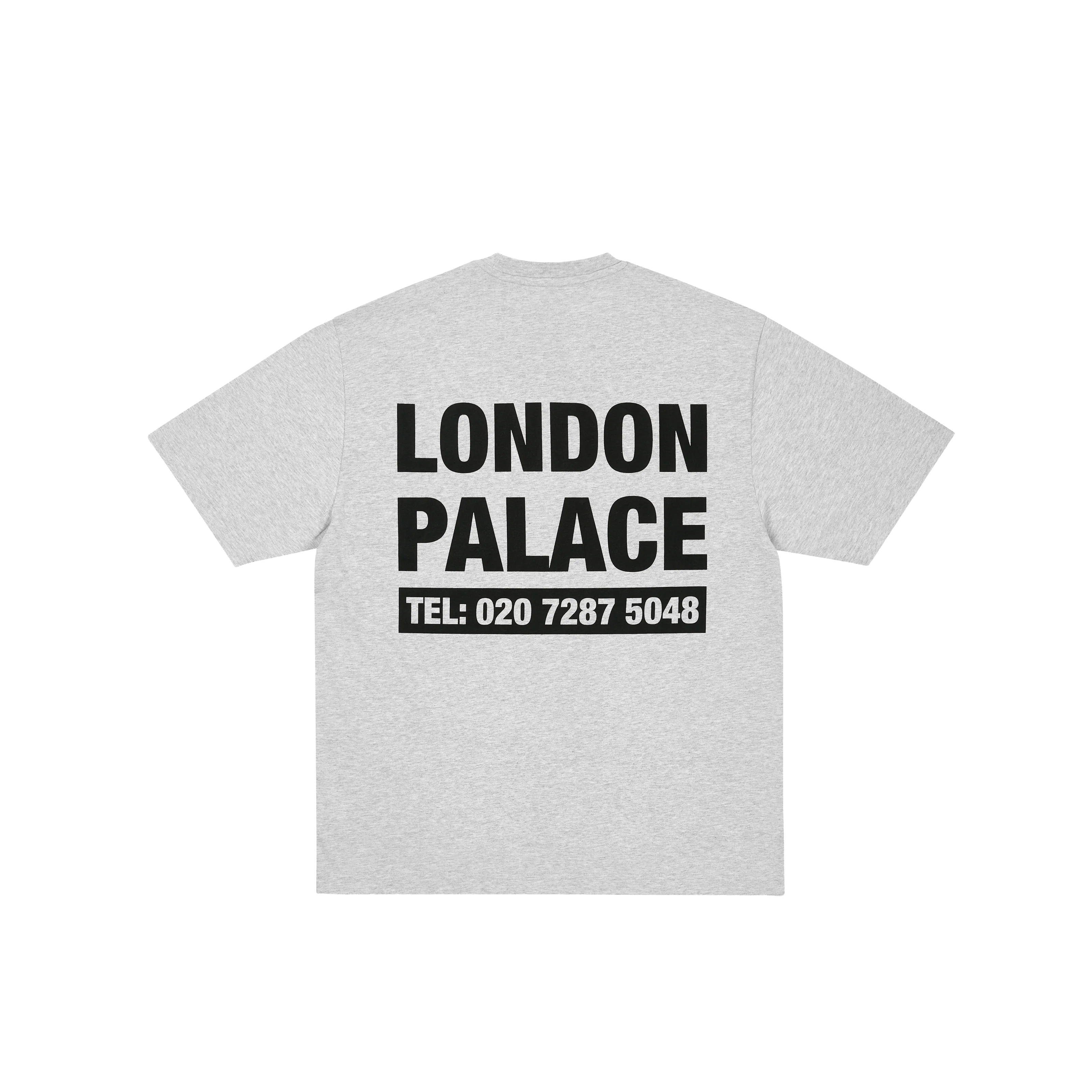 SHOP NUMBERS T-SHIRT GREY MARL