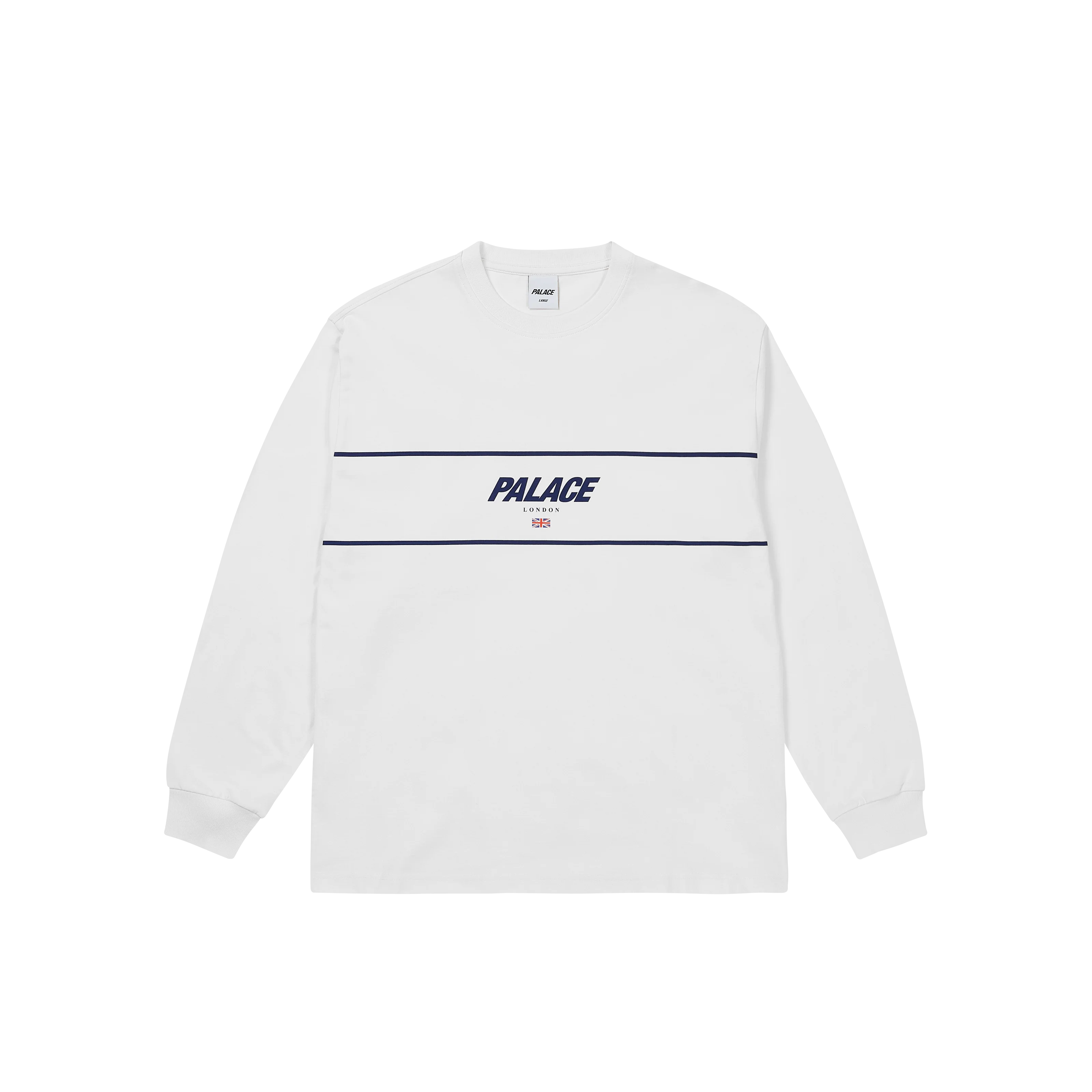 PALACE LONDON LONGSLEEVE WHITE