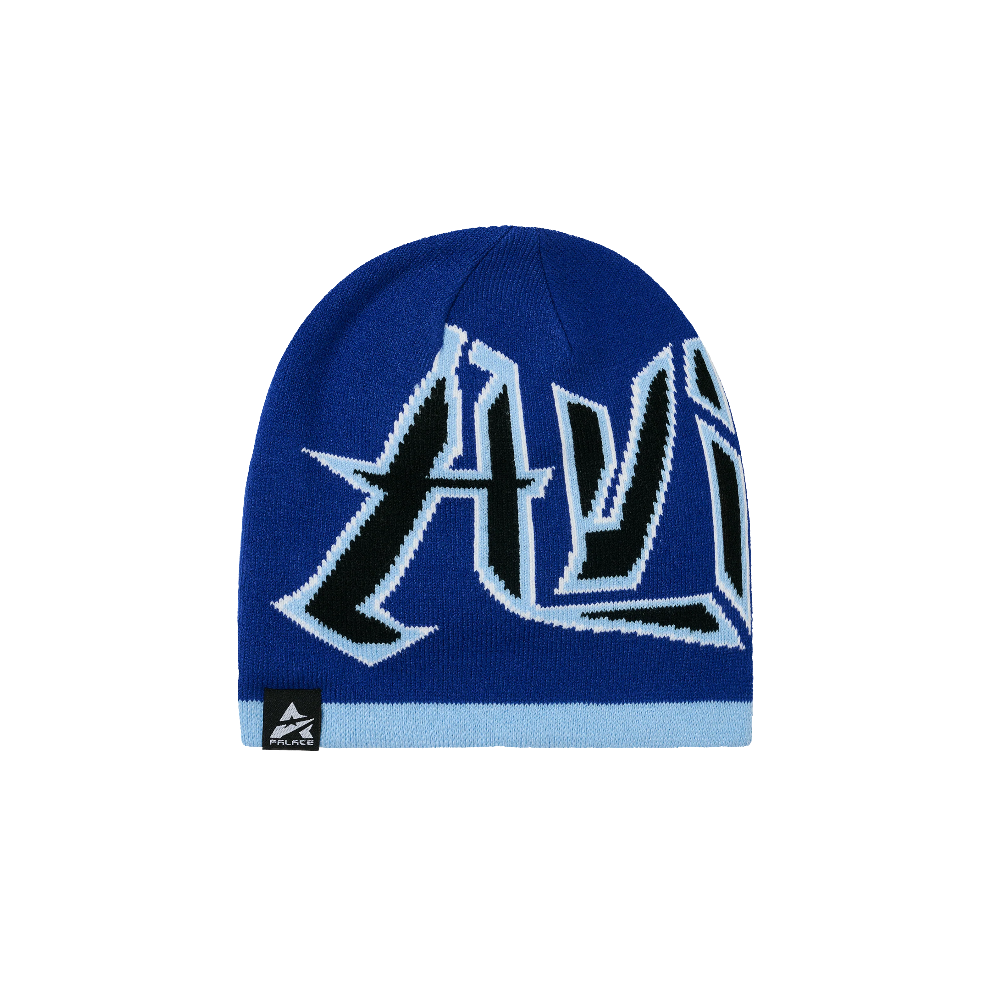 PALACE AVIREX NEIN CUFF BEANIE BLUE