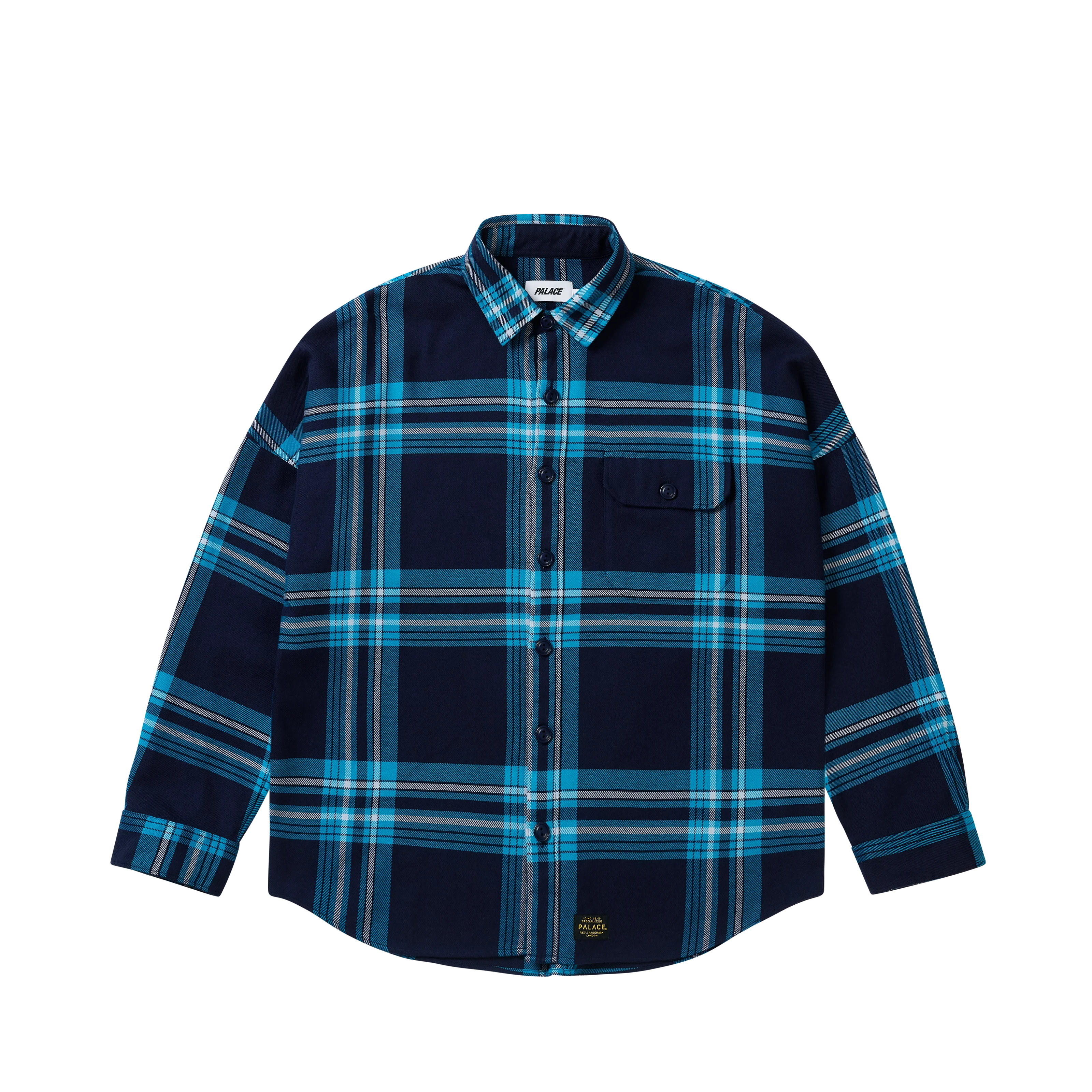 SURPLUS FLANNEL SHIRT NAVY