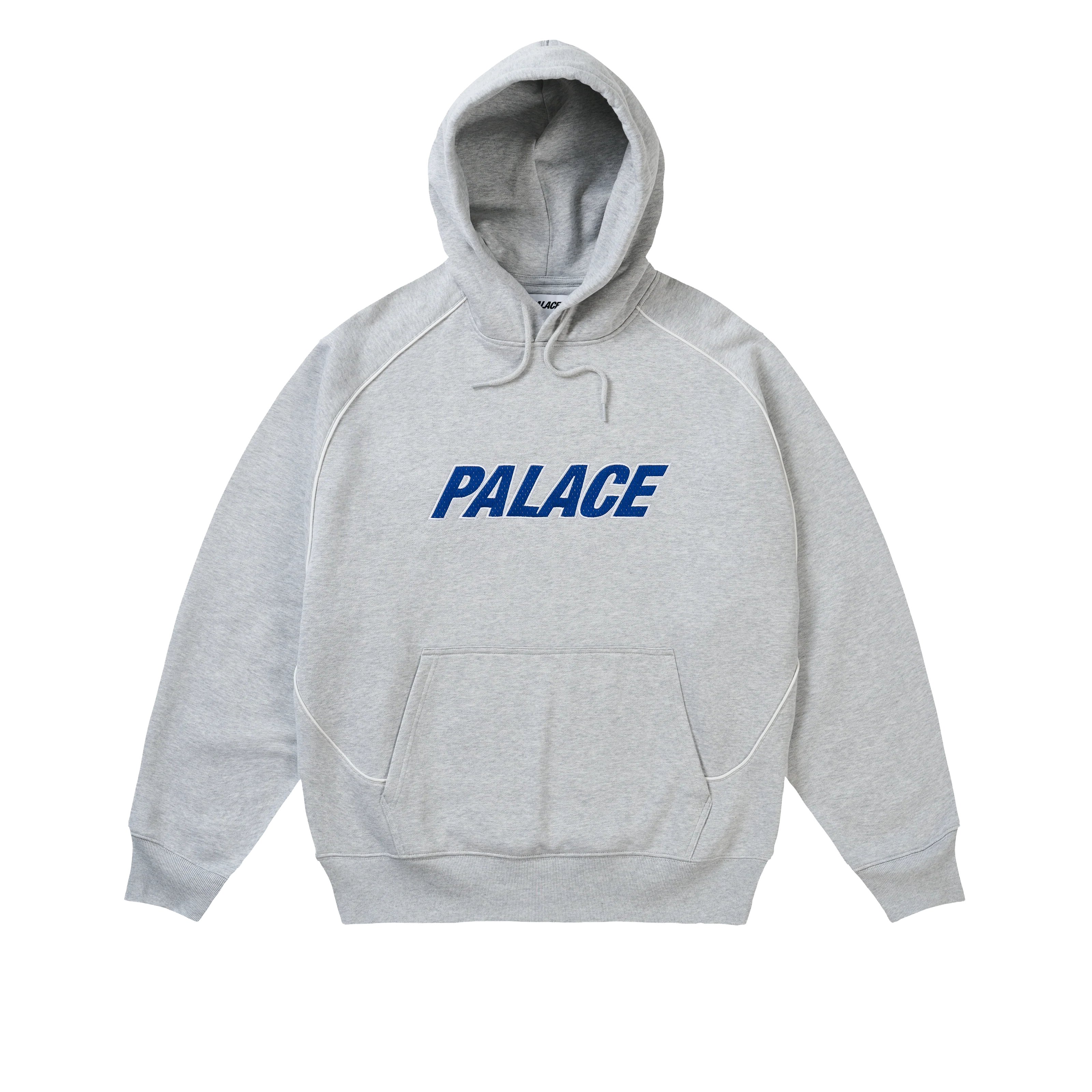 LINE IT UP HOOD GREY MARL