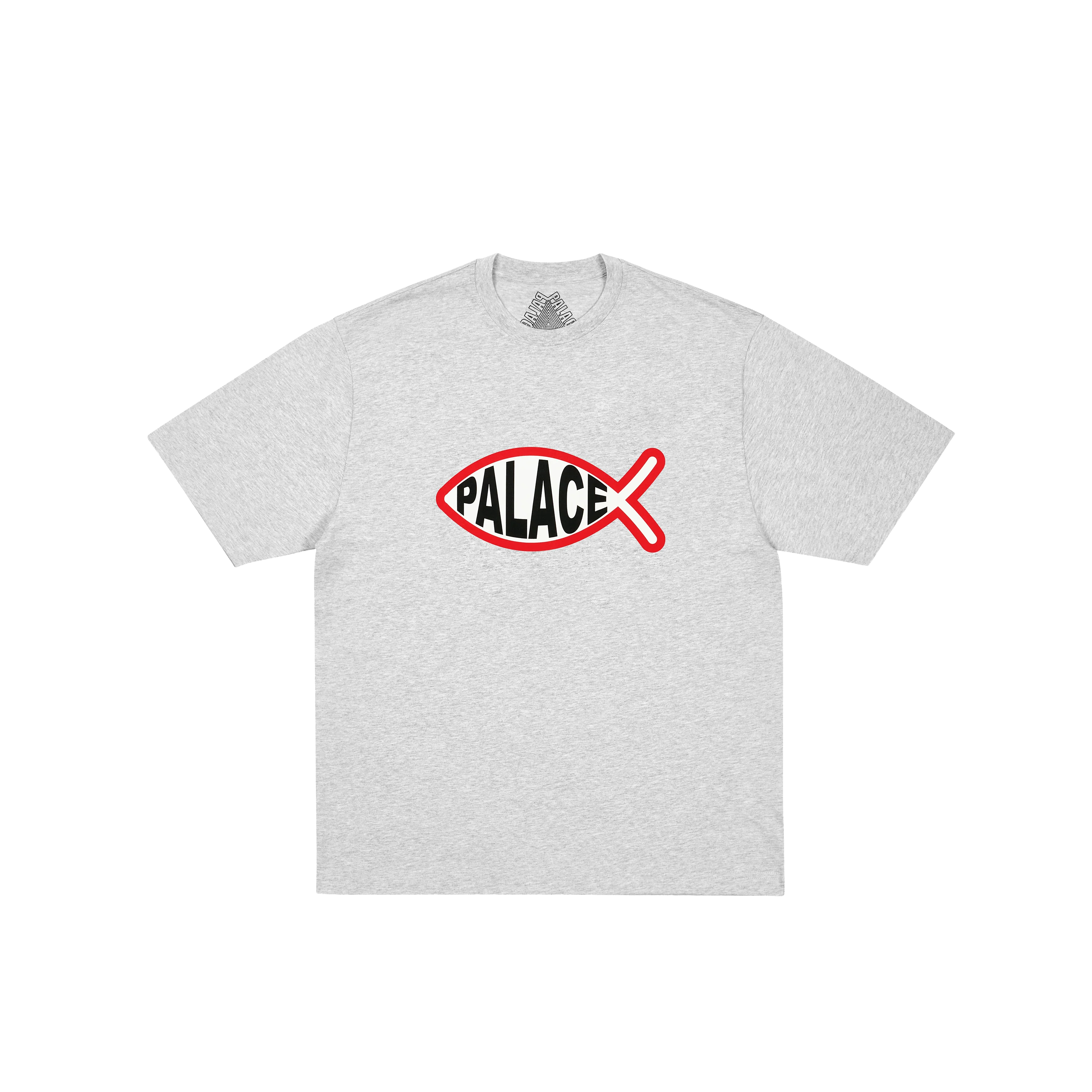 PLAICE T-SHIRT GREY MARL