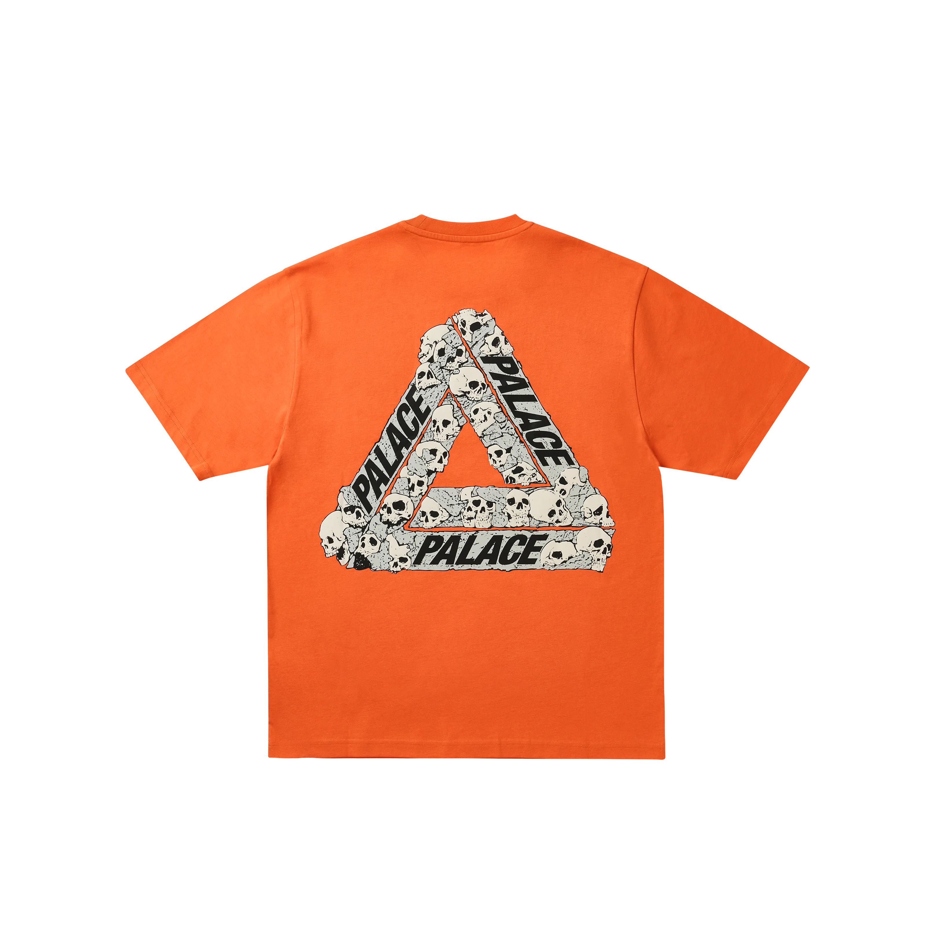 SKULL TRI T-SHIRT POP ORANGE