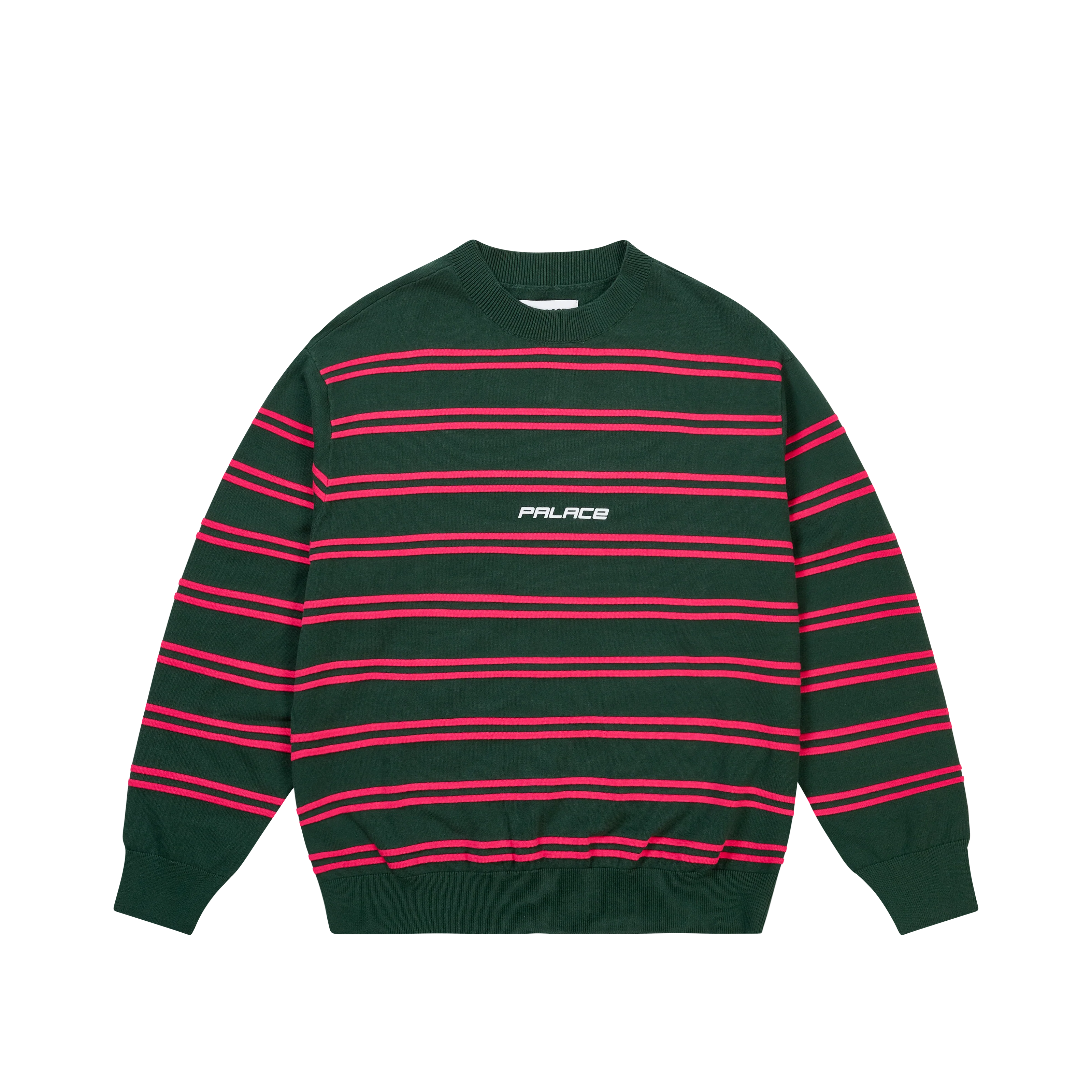 P-STRIPE KNIT GREEN