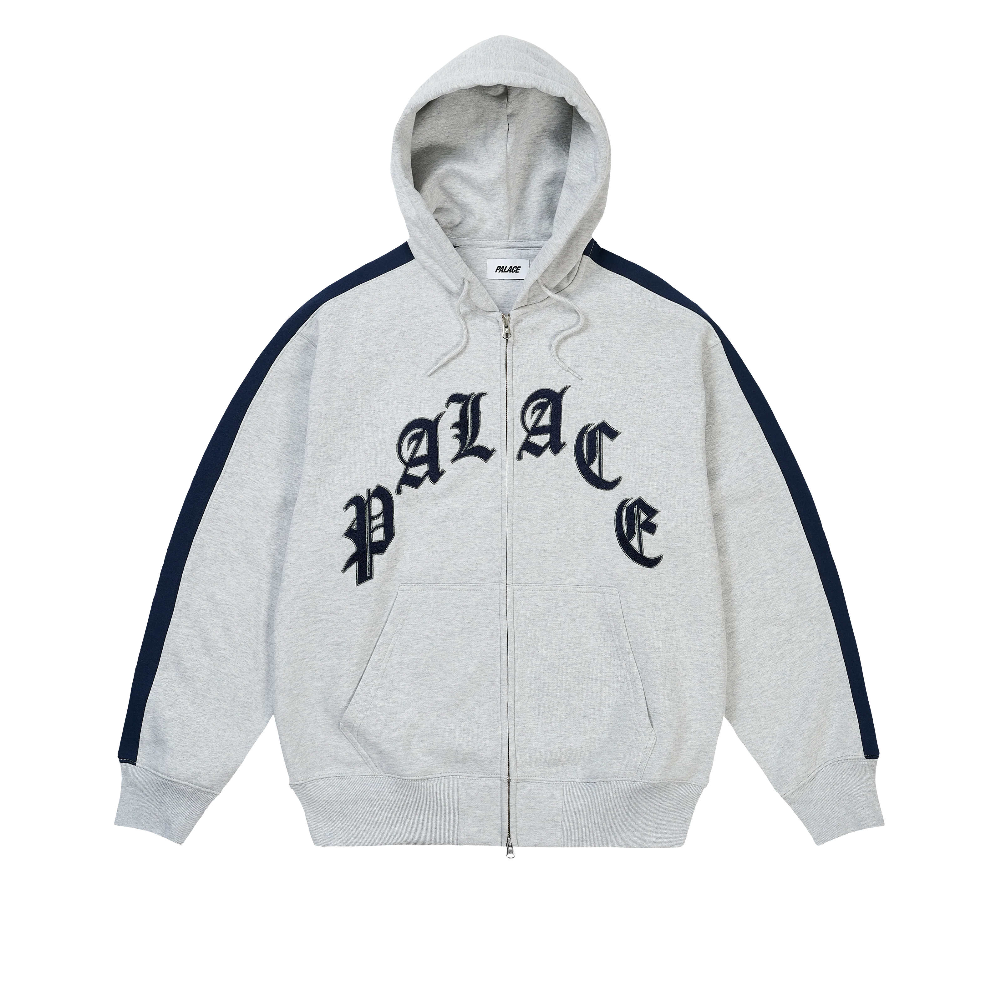 LEGACY ZIP HOOD GREY MARL