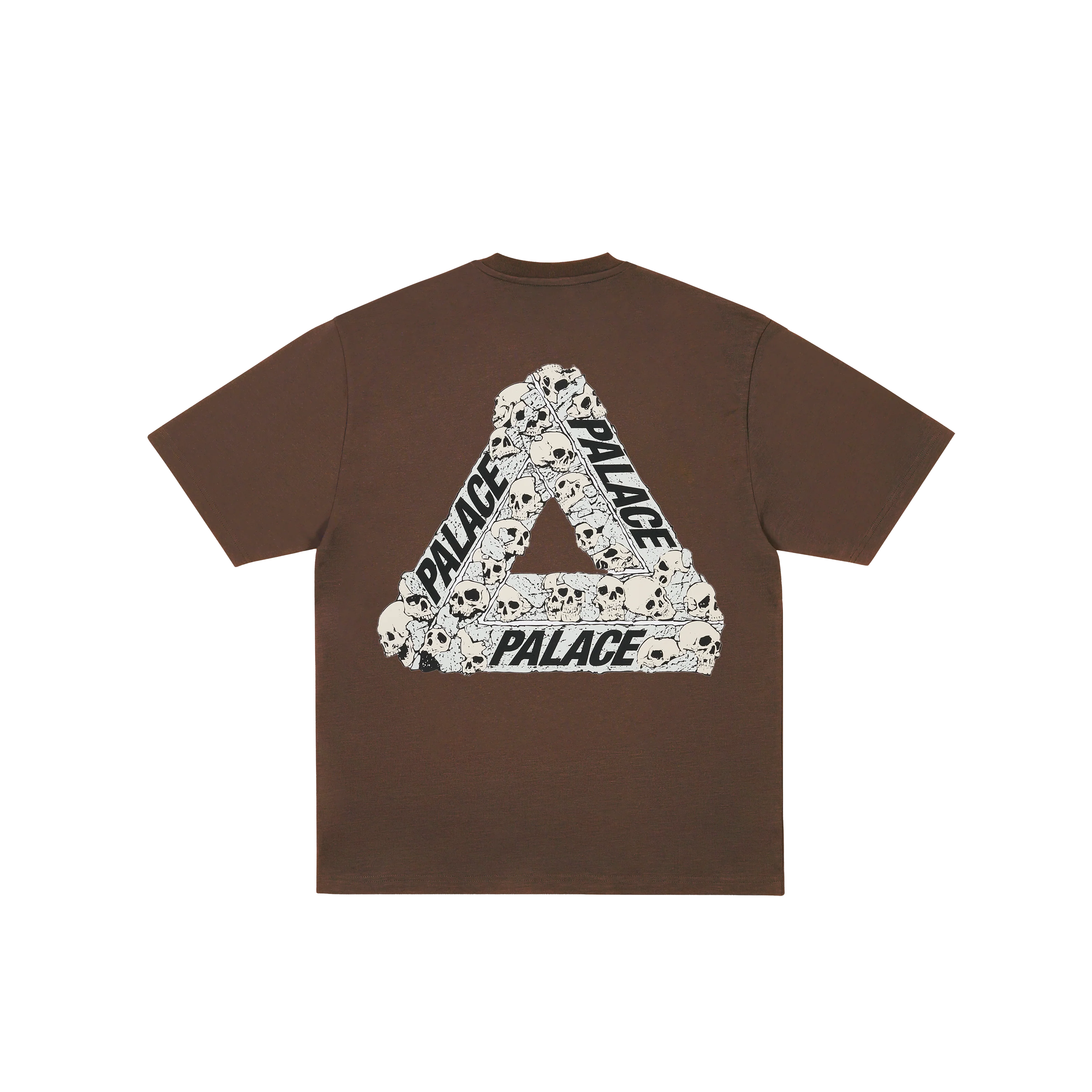 SKULL TRI T-SHIRT CHOCCO BROWN