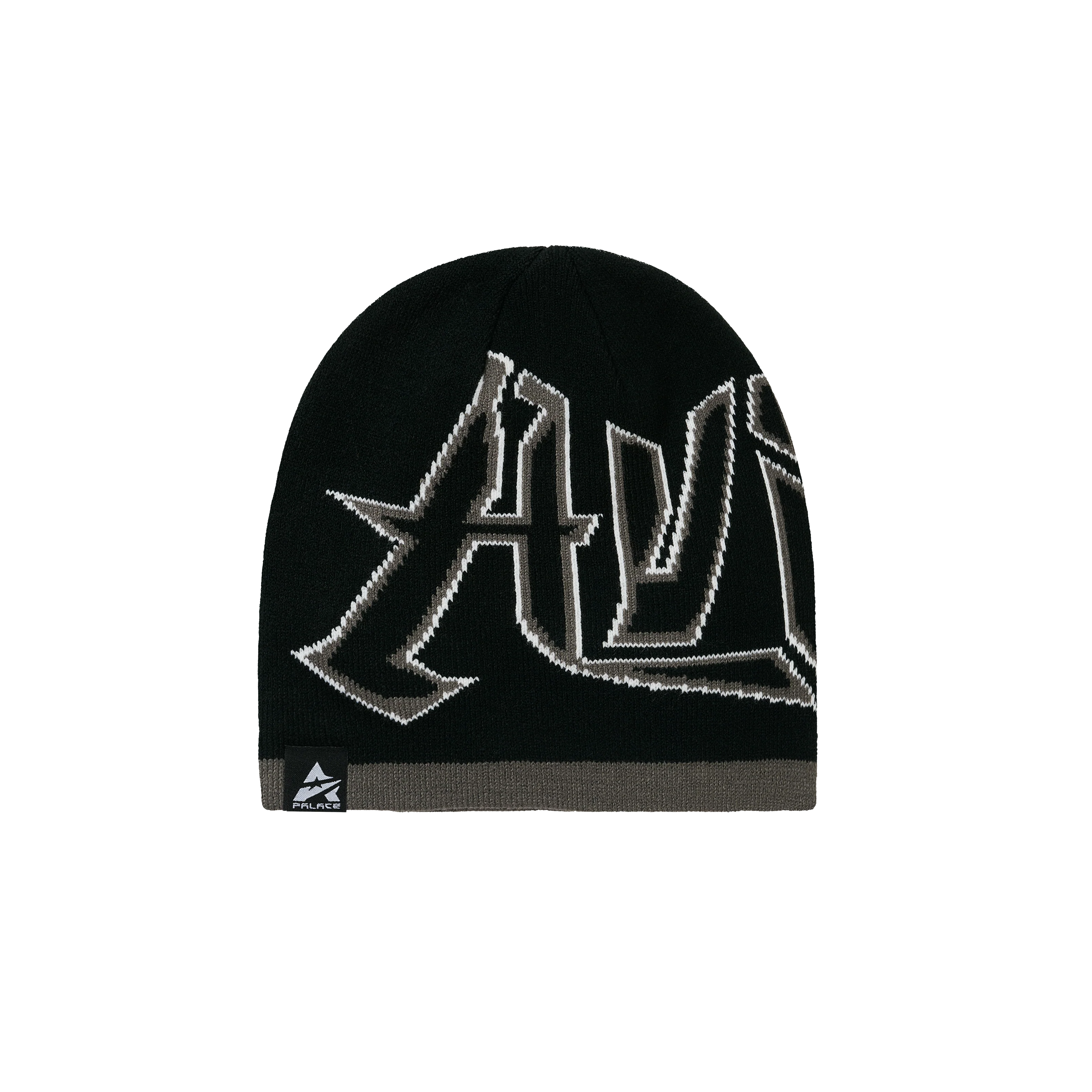 PALACE AVIREX NEIN CUFF BEANIE BLACK