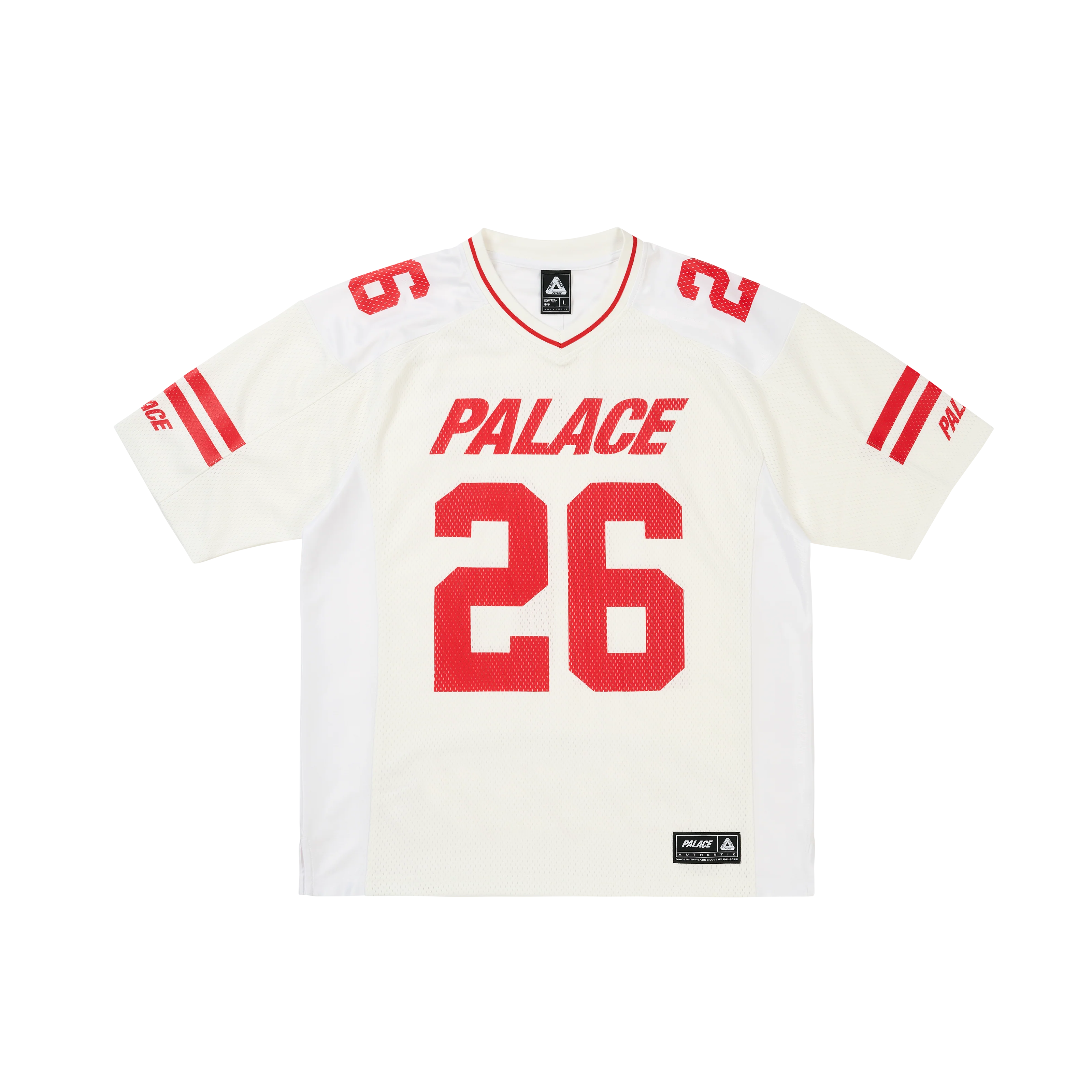 MESH TEAM JERSEY WHITE