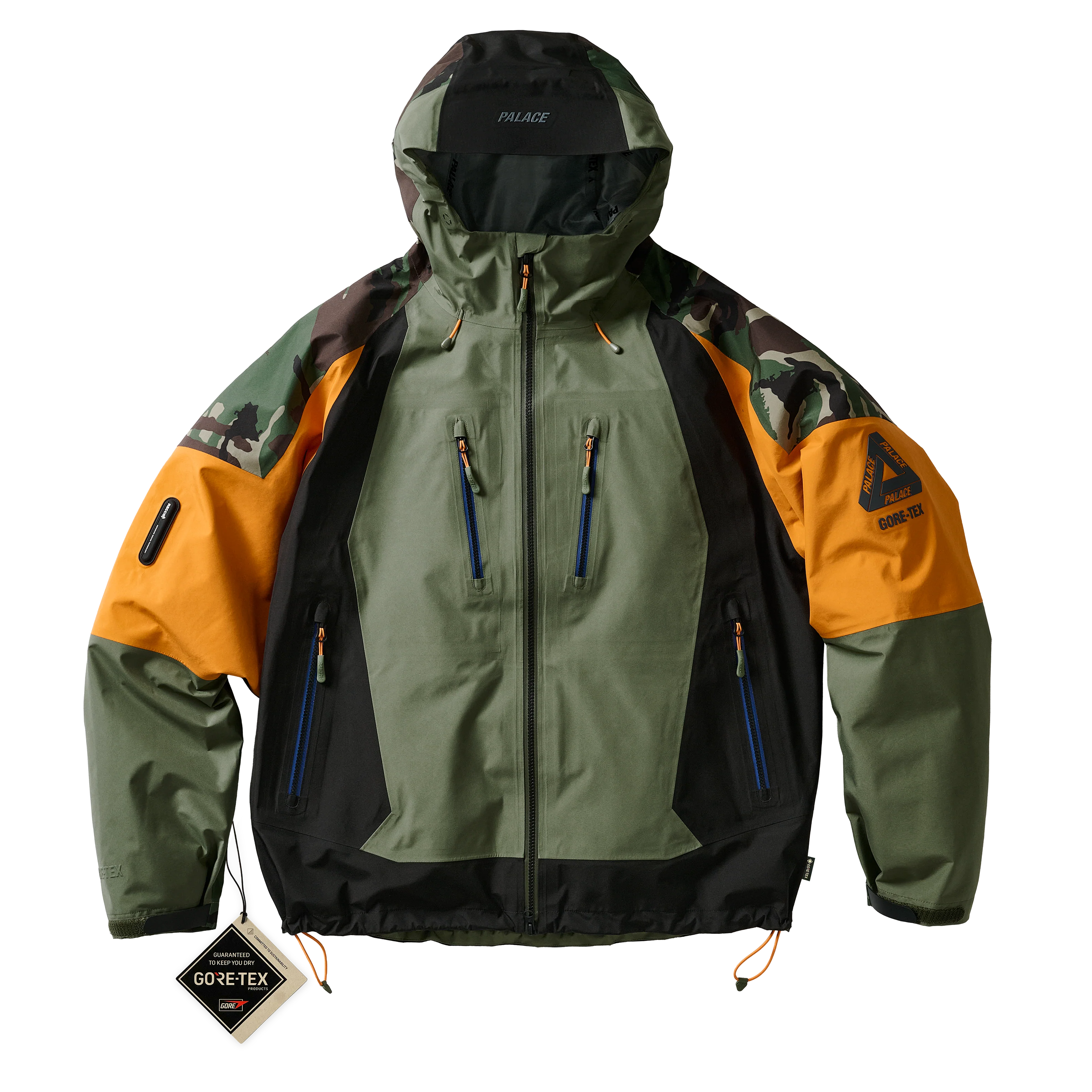 GORE-TEX 3L REMIX JACKET GREEN MIX