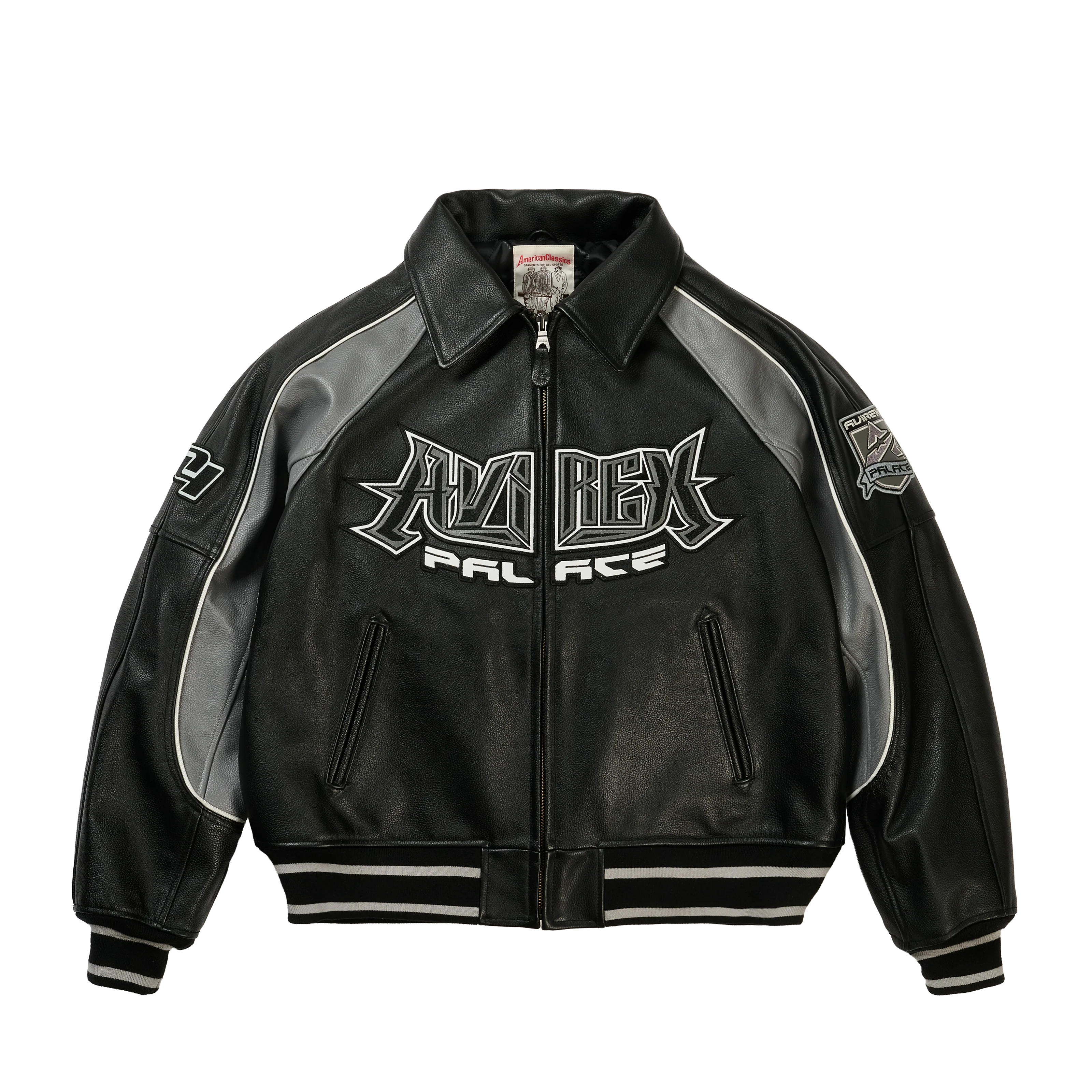 PALACE AVIREX JACKET BLACK