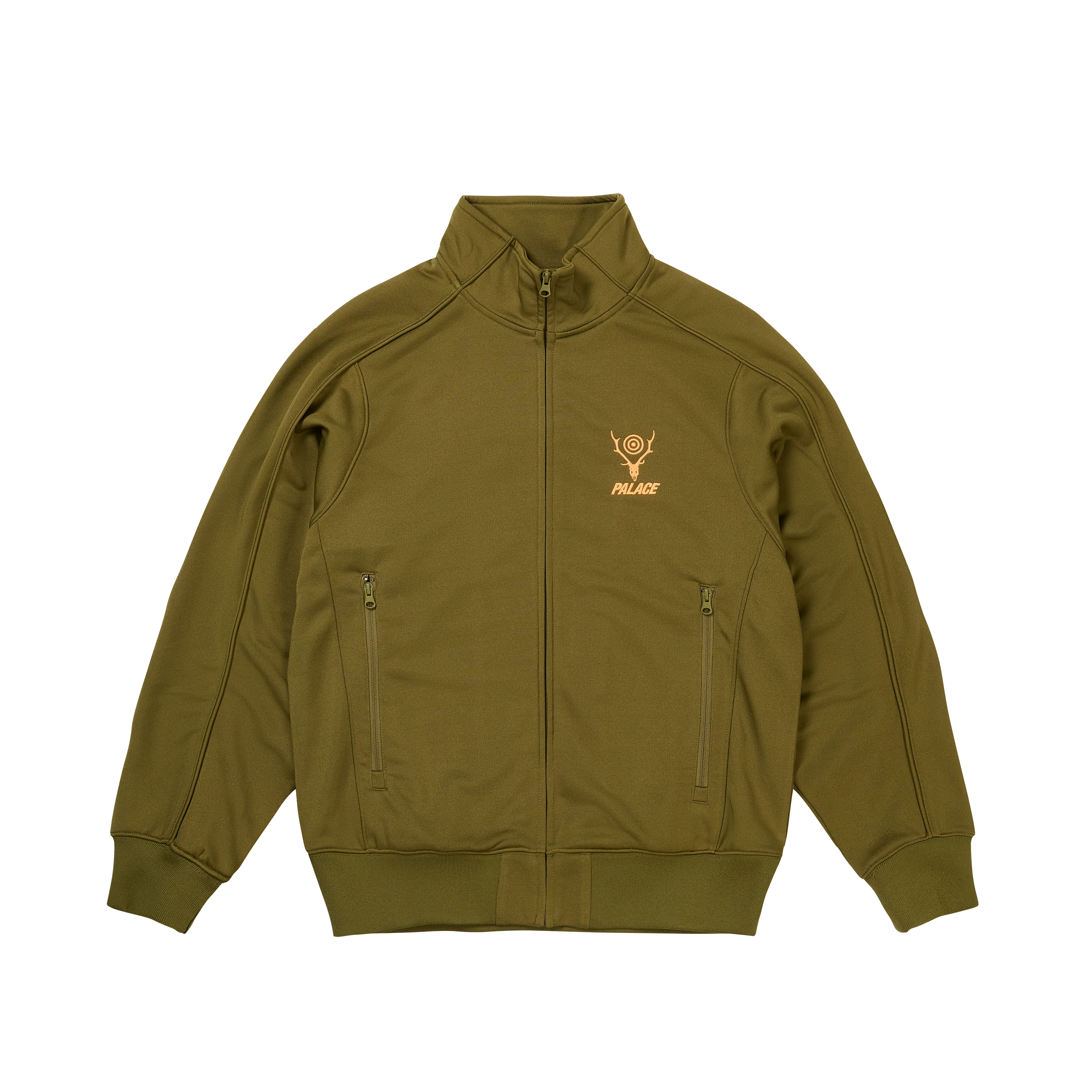 PALACE SOUTH2 WEST8 TRACK JACKET OLIVE