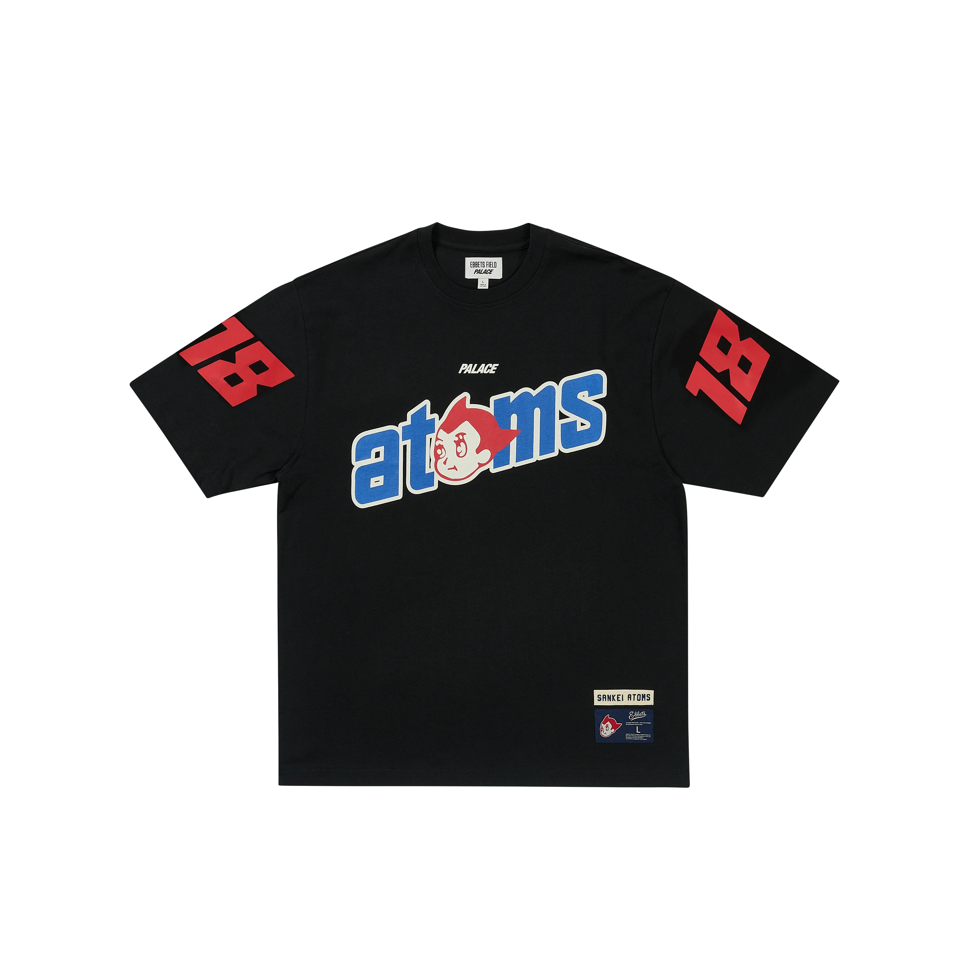 PALACE SANKEI ATOMS T-SHIRT BLACK